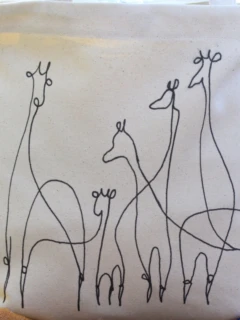 Сумка-шоппер «Жирафики»