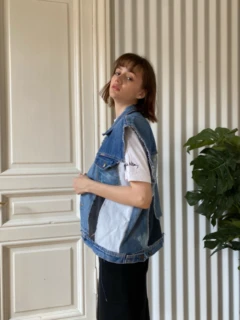 Джинсовый жилет WRUSH