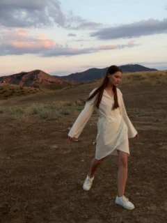 Платье на запах