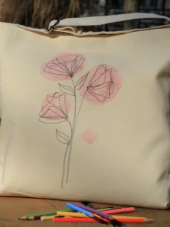 Сумка-шоппер «Цветы»