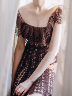 Платье - кроше