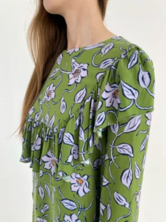 Платье с цветами WRUSH